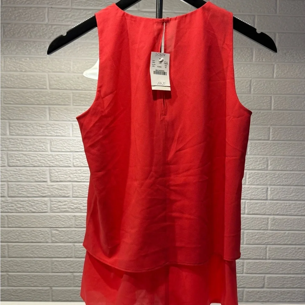 J.‎ Crew Vibrant Red Top